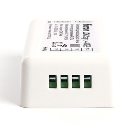 Контроллер диммер для светодиодной ленты с П/У белый, 12-24V, LD62 - фото