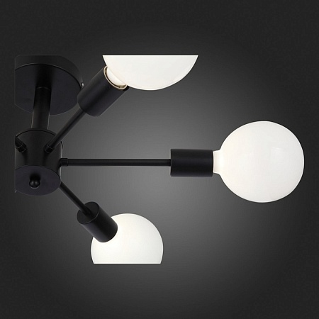 Светильник потолочный Черный E27 6*60W SL419.402.06 - фото