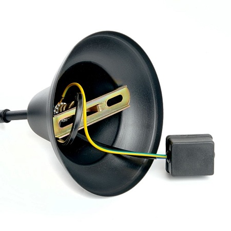 Светильник садово-парковый Feron PL725 на цепочке 60W E27 230V, черный - фото