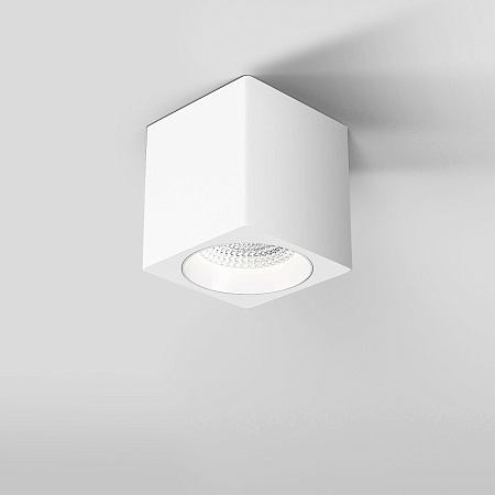 Светильник потолочный светодиодный Matrix 9W 4000К белый 25051/LED Elektrostandard - фото