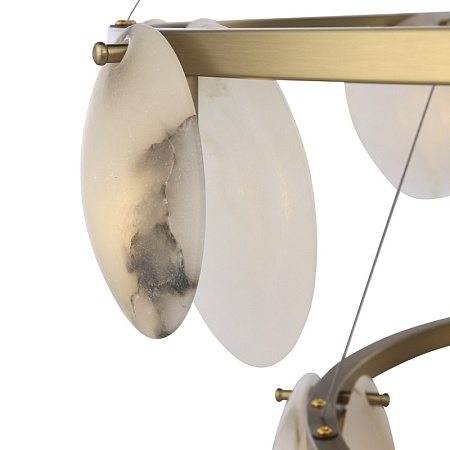 Светильник подвесной ST-Luce Латунь/Алебастр G9 14*5W 4000K SL1520.303.14 - фото