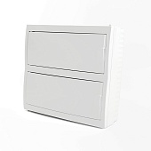 Бокс настенный STEKKER EBX50-3/24-20 24 модуля, белый, пластик, серия Standart