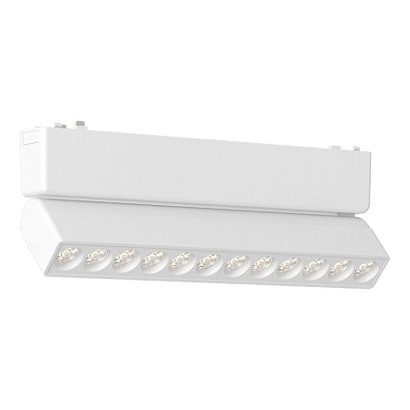 Магнитный трековый светильник Белый LED 1*12W 4000K 710Lm Ra>90 IP20 L230xW26xH83 48V ST675.546.12 - фото