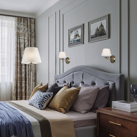 Напольный светильник Eurosvet 01008/1 античная бронза - фото