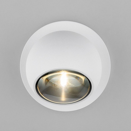 Уличный светодиодный светильник Ball белый IP65 35143/S Elektrostandard - фото
