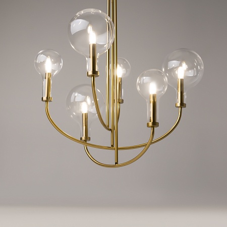 Подвесной светильник Maytoni Status MOD333PL-06BS - фото