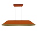 Светильник подвесной ST-Luce Оранжевый,Серый/Оранжевый,Серый LED 1*32W SL3001.823.01 - фото