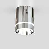 Накладной точечный светильник DLR021 9W 4200K хром Elektrostandard