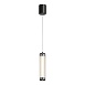 Светильник подвесной ST-Luce Черный/Прозрачный LED 1*8W 4000K SL6224.403.01 - фото