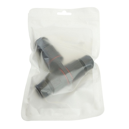 Коробка распределительная  LD522 водонепроницаемая на 2 выхода, 450V, 125x55x36, черный - фото