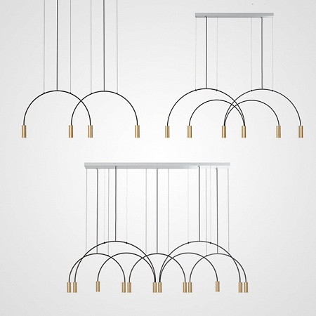 Подвесной Светильник Arc 2 Black Imperiumloft 189568-26 - фото