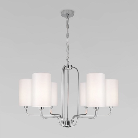 Подвесной светильник Eurosvet 60128/6 хром - фото