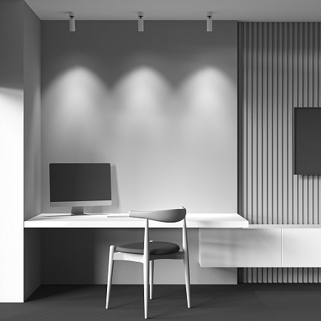 Потолочный светильник Technical FOCUS LED C055CL-L12W2.7K-W-W - фото