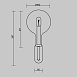 Настенный светильник (бра) Maytoni Status MOD333WL-01BS - фото