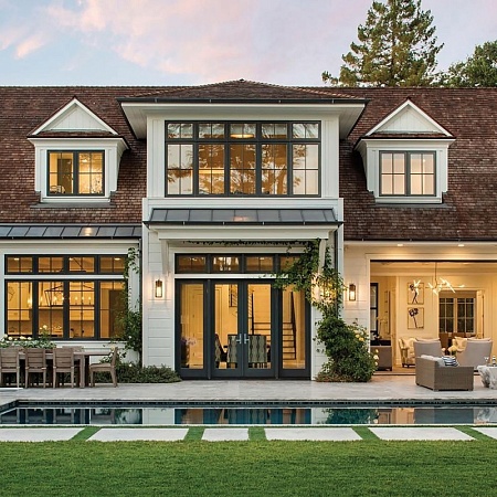 Светильник садово-парковый Feron PL201 на стену вниз 60W E27 230V, черный - фото