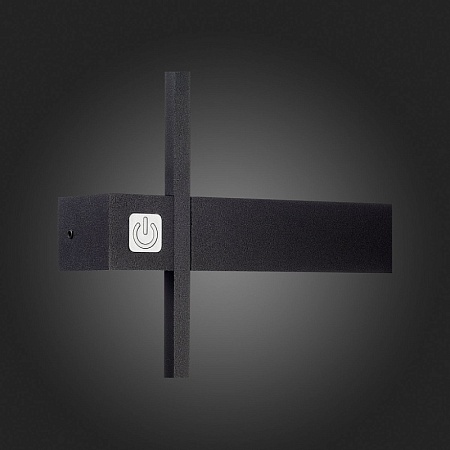 Светильник настенный ST-Luce Черный/Черный LED 1*10W 4000K SL1589.401.01 - фото