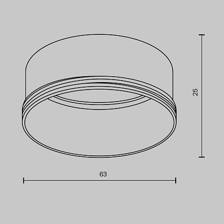 Комплектующие для светильника Technical RingL-20-W - фото