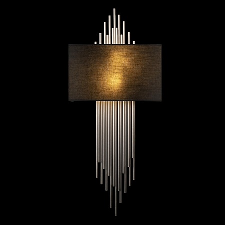 10107 Silver black Бра LOFT IT Elegio - фото