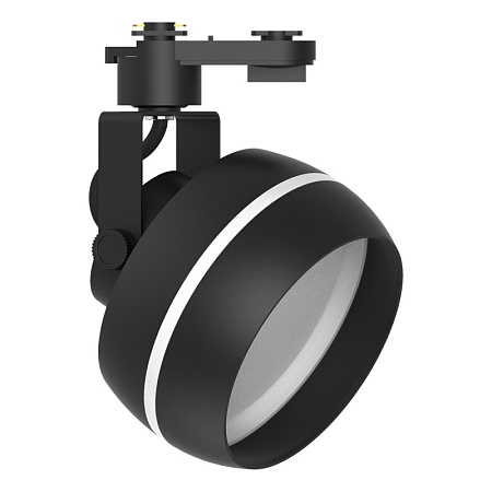 Светильник Feron AL168 трековый однофазный на шинопровод под лампу GX70, черный - фото