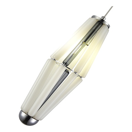 Светильник подвесной ST-Luce Хром/Молочный G9 1*5W 4000K SL1242.153.01 - фото