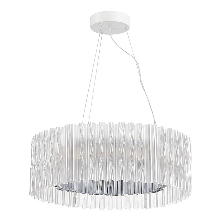 Светильник подвесной ST-Luce Хром/Прозрачный LED 1*64W SL6012.103.01 - фото