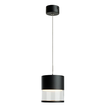 Светильник потолочный Feron HL4548 HALO levitation на подвесе GX53 12W 230V, черный 85*80 - фото
