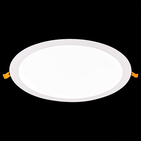 Св-к встр. Белый LED 1*24W 4000K 1 848Lm Ra80 110° IP20 D300xH8 90-265V ST209.548.24 - фото