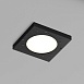 DK3015-BK Встраиваемый светильник влагозащ., IP 44, 50 Вт, GU10, черный, алюминий - фото