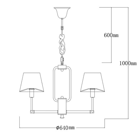 Люстра подвесная MW-Light София 355014806 - фото