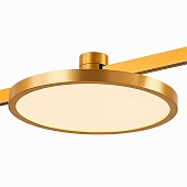 Магнитный трековый светильник FARM Золотистый LED 1*10W 4000K 520Lm Ra80 120 IP20 D168x ST818.246.12