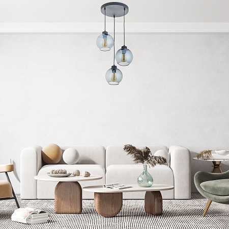 Подвесной акцентный светильник TK Lighting 2819 Cubus Graphite - фото