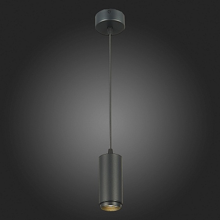 Светильник подвесной Zoom Черный LED 1*10W 4000K 1 000Lm Ra>80 15-60° IP20 D59xH130 170 ST600.443.10 - фото