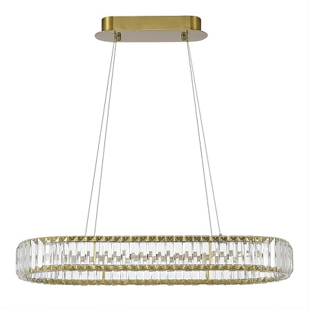 Светильник подвесной ST-Luce Латунь/Прозрачный LED 1*60W 4000K SL1622.323.01 - фото