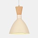 Светильник подвесной Бежевый/Бежевый, Светлое дерево, Золотистый E14 1*40W SLE1256-503-01 - фото