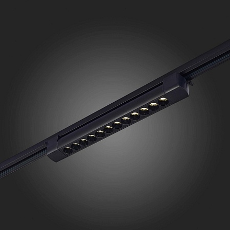 Св-к трек. Черный LED 1*20W 4000K 1 500Lm Ra>90 36° IP20 L387xW49xH54 170-240V ST367.446.20 - фото