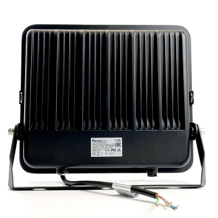 Светодиодный прожектор Feron.PRO LL-1000 IP65 150W 6400K черный - фото