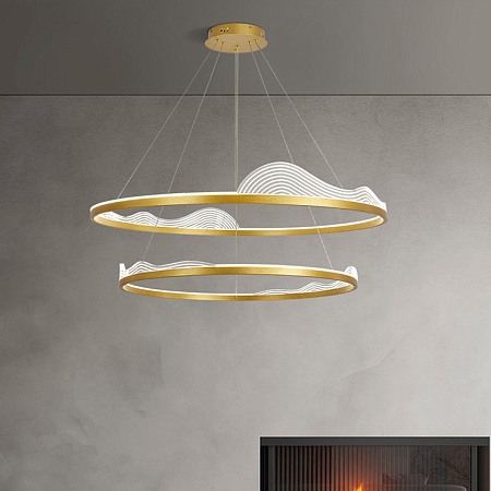 Подвесная Люстра Hanna A B D60 D80 D100 3R Imperiumloft 201097-23 - фото