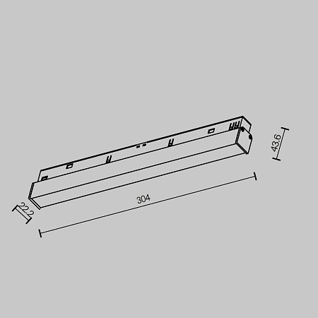 Трековый светильник Technical BASIS TR030-2-12W2.7K-B - фото