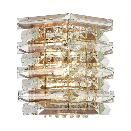 Светильник настенный ST-Luce медь/прозрачный E14 2*40W SL6137.201.02 - фото