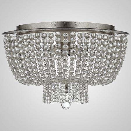 Люстра Jacqueline Clear Flush-Mount Crystal Imperiumloft 205817-23 - фото