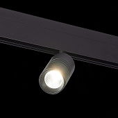 Магнитный трековый светильник Черный LED 1*7W 3000K 595Lm Ra&gt;90 36° IP20 L-xW44xH90 48V ST365.436.07