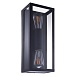 Уличный настенный светильник Arte Lamp BELFAST A4569AL-2BK - фото