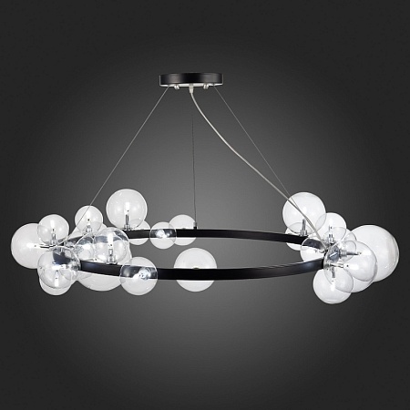 Светильник подвесной ST-Luce Черный/Прозрачный G4 24*5W SL1165.403.24 - фото