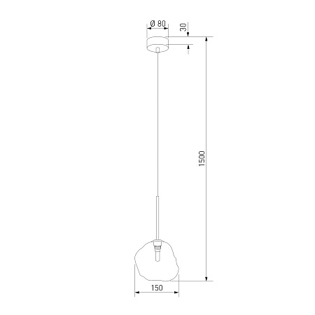Подвесной светильник TK Lighting 11106 Lava Sabia - фото