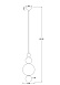 Подвесной светильник Freya Pearl FR5388PL-01CH - фото
