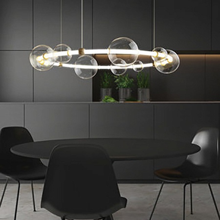 Подвесная Люстра Sessa Ring D73 Imperiumloft 195004-23 - фото