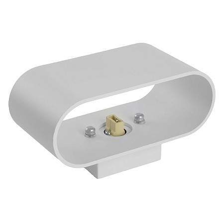 Светильник настенный Feron ML1780 Oval MR16 35W, 230V, G9,15W, белый IP20 - фото