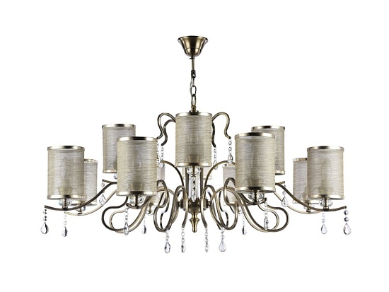 Люстра Freya Faust FR2300-PL-12-BZ - фото