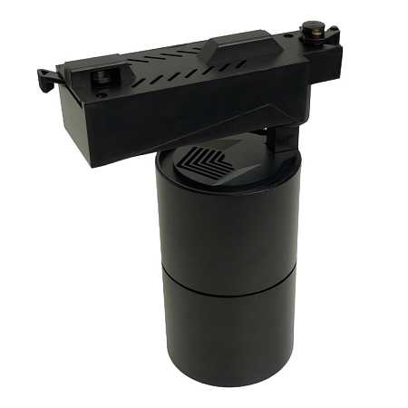 Светодиодный светильник Feron AL103 трековый однофазный на шинопровод 30W 4000K, 35 градусов, черный с индексом цветопередачи >90Ra серия TrueColor - фото