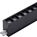 Светильник накладной IP64, 220V, 2*60Вт  2*Е27, черный,серии Альтан, ФБУ 05-2*20-001 - фото
